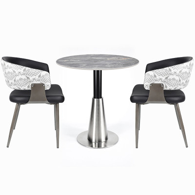 Sturdy Table Wholesale | Commercial Rrey Dining Table |  Minimalist Restaurant Table