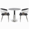 Commercial round  table  manufacturer  |  Modern round  sintered stone dining table