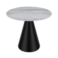 Modern round dining table manufacturer | Commercial round sintered stone dining table