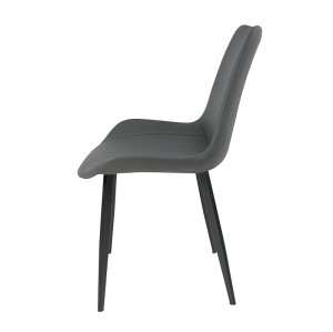 Contoured Shell Dining Chair | One-Piece Molded Upholstered Side Chair for Dining & Hospitality