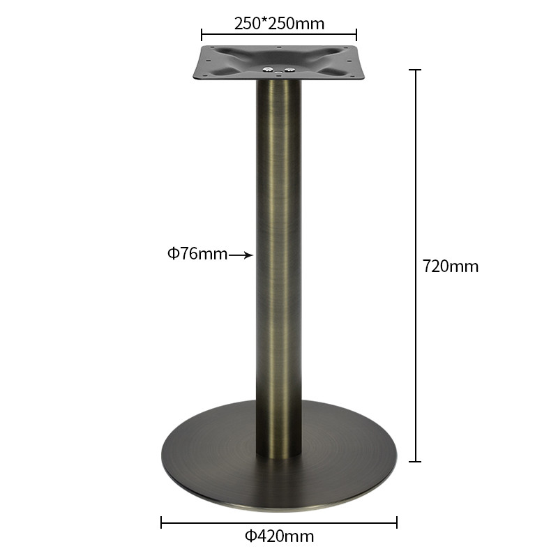 Stainless Steel Table Leg Dimensions