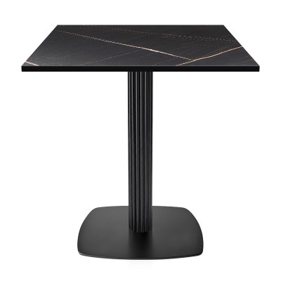 Cafe table manufacturer |  Modern restaurant square dining table