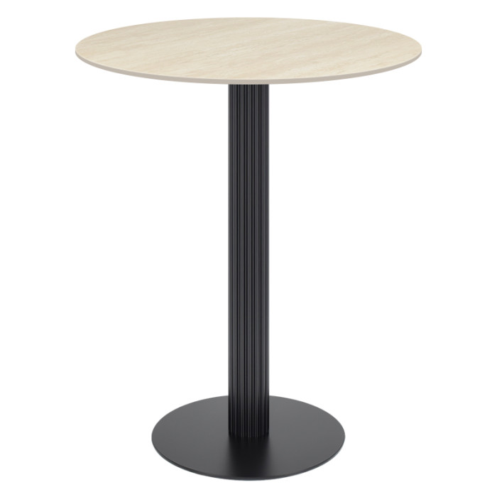 Sintered stone table manufacturer |  Modern round bar table