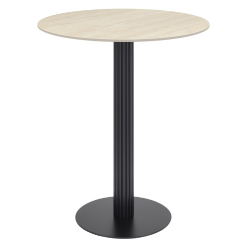 Sintered stone table manufacturer |  Modern round bar table
