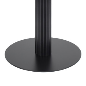 Sintered stone table manufacturer |  Modern round bar table