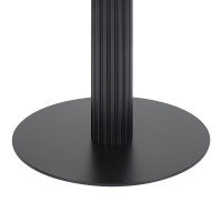 Sintered stone table manufacturer |  Modern round bar table