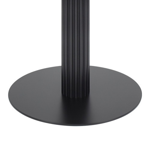 Sintered stone table manufacturer |  Modern round bar table