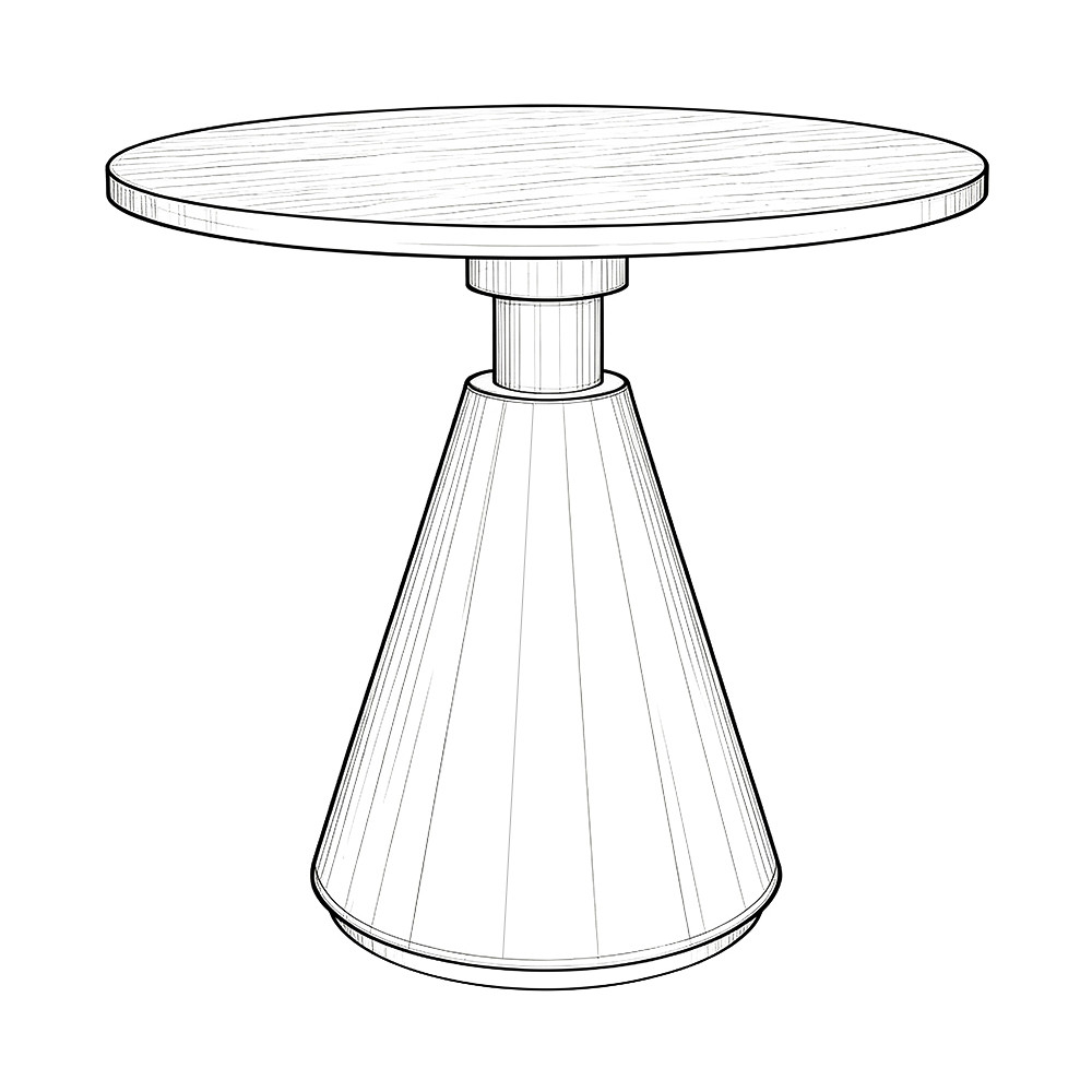Hotel banquet and event tables on wholesale table bases