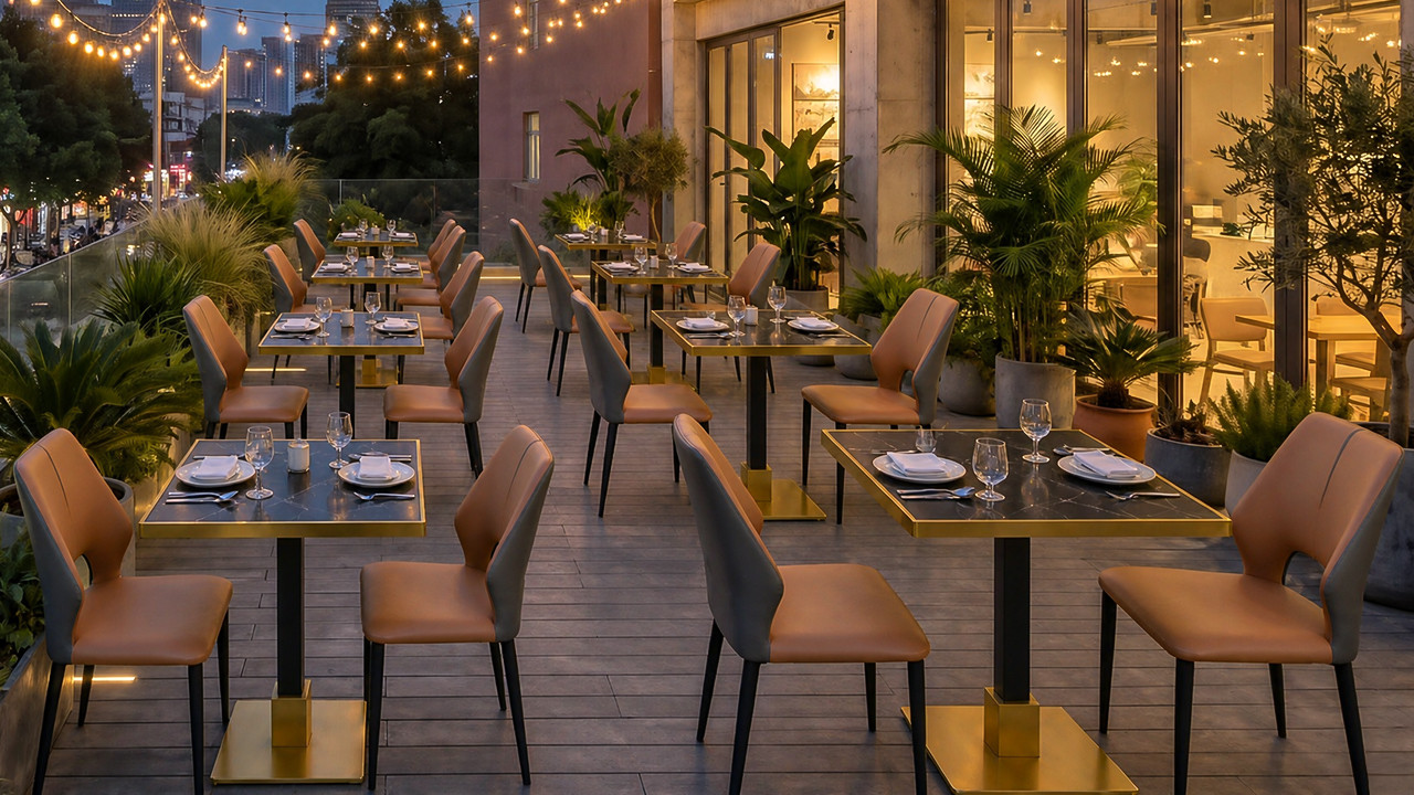 Outdoor patio table top
