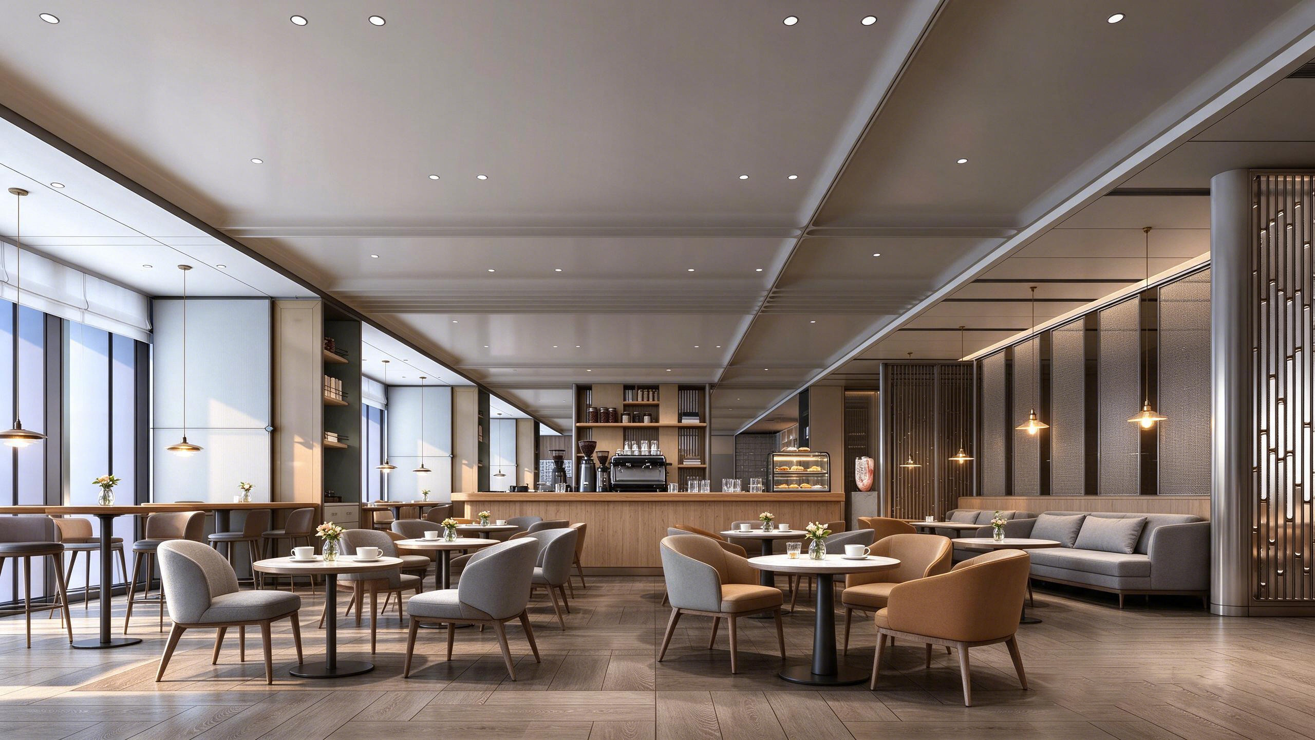 Restaurant dining tables in daily heavy use