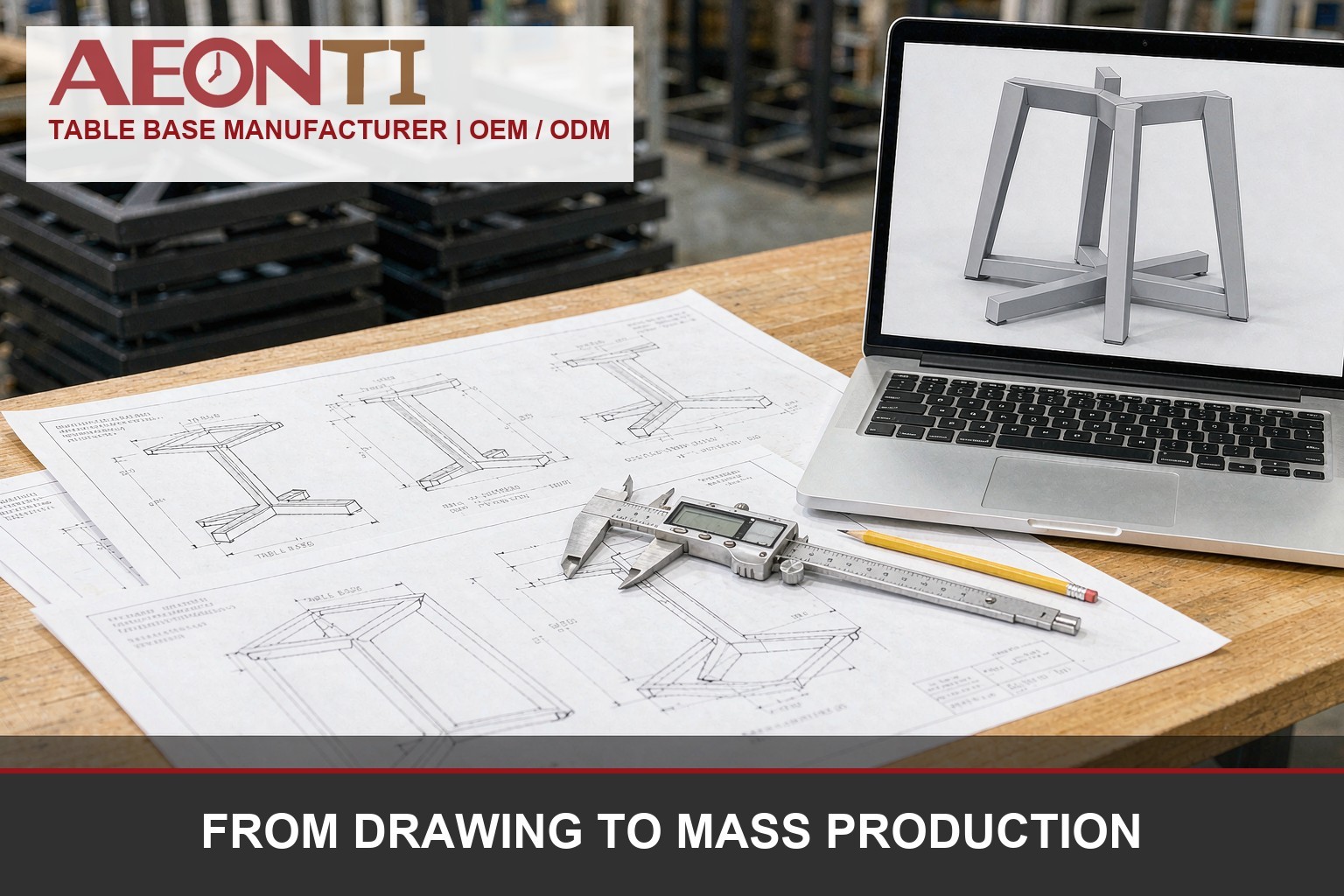 From Furniture Drawing to Production: How Commercial Table Bases Are Engineered for OEM Projects