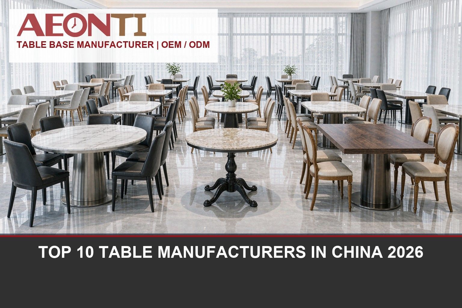 Top 10 table manufacturers in China 2026