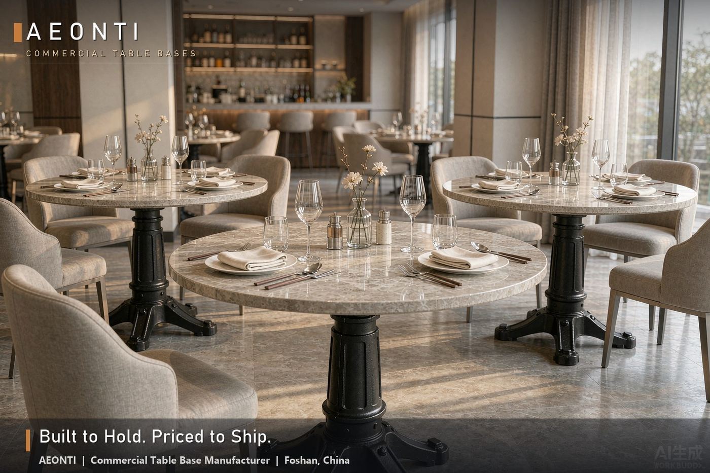 How to Reduce the Landed Cost of Commercial Table Bases Without Sacrificing Quality