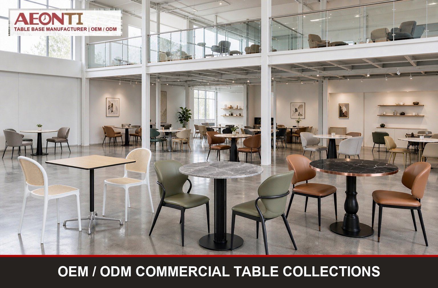 Iron vs Stainless Steel Table Bases: Which Is Better for Commercial Furniture?