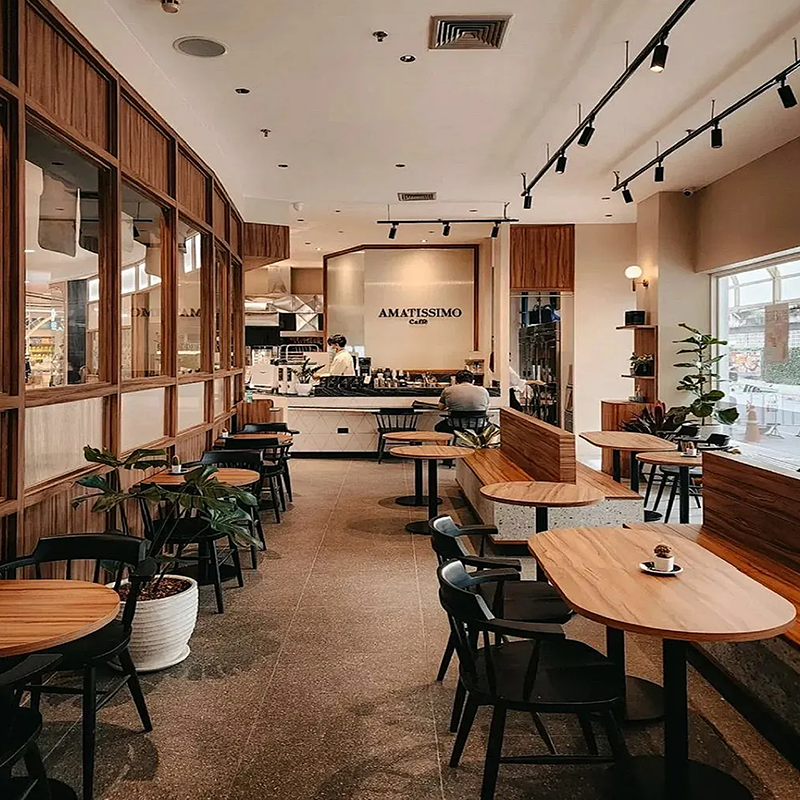 OEM Commercial Restaurant Furniture | Custom Table Bases Tops Chairs from Sketch to Container