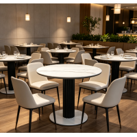 Dubai Waterfront Hotel: Corrosion-Resistant Outdoor Table Legs for Beachfront Terrace Dining