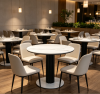 Dubai Waterfront Hotel: Corrosion-Resistant Outdoor Table Legs for Beachfront Terrace Dining