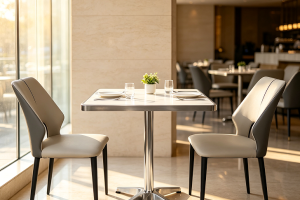The Complete Guide to Hotel & Resort Table Bases: Choosing the Right Commercial Table Base from Lobby to Patio