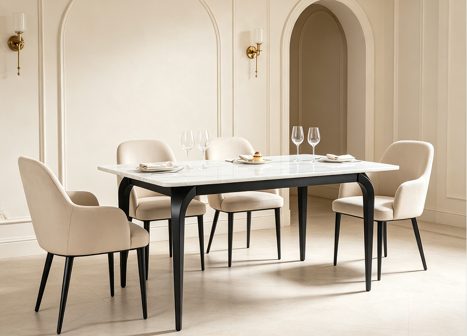 Four-Leg Table Base for restaurant