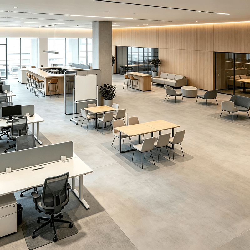 commercial office table