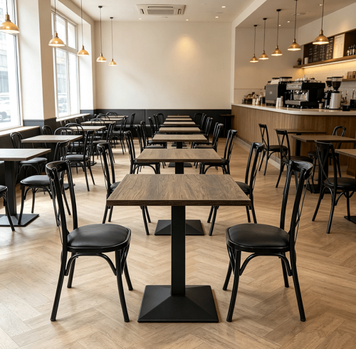 How to Choose the Right Table Base Size and Height for Your Restaurant Tables
