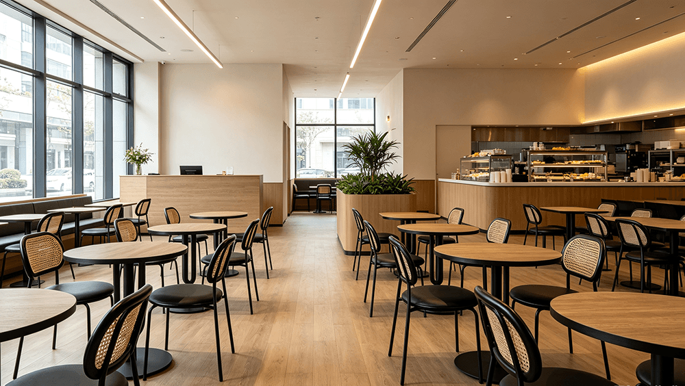 restaurant dining table