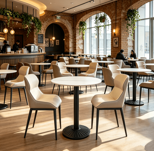 Melbourne Hospitality Wholesaler — Cast Iron vs Steel Table Base Selection Guide