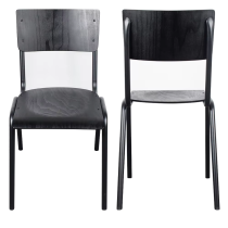 Commercial Restaurant Chair Manufacturer | Commercial Training Stackable Chair For Canteen Office