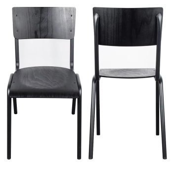 Commercial Restaurant Chair Manufacturer | Commercial Training Stackable Chair For Canteen Office