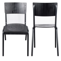 Commercial Restaurant Chair Manufacturer | Commercial Training Stackable Chair For Canteen Office