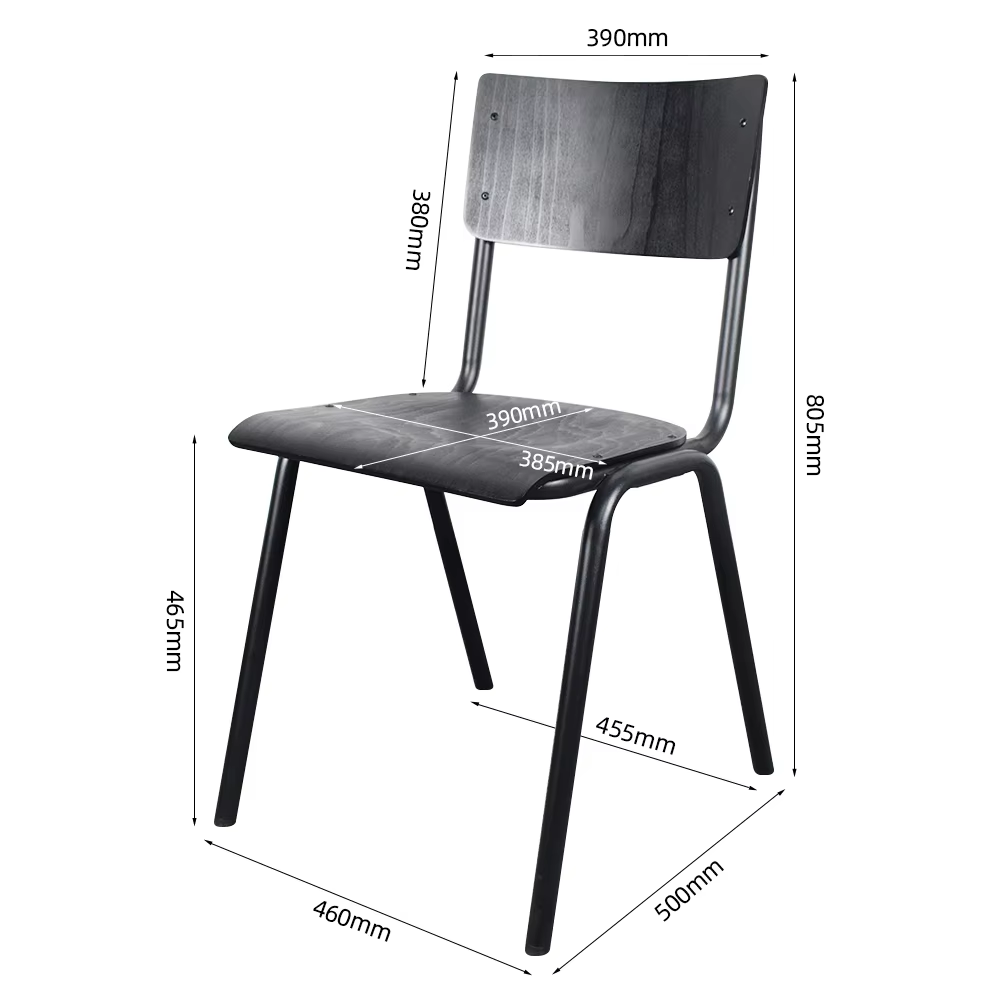 Commercial Restaurant Chair Size