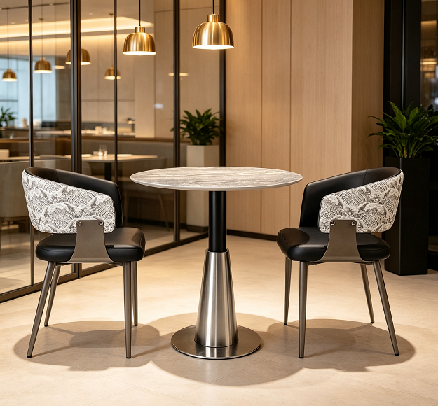 Modern commercial restaurant dining chair