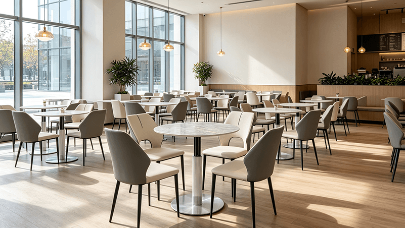 commercial restaurant dining tables