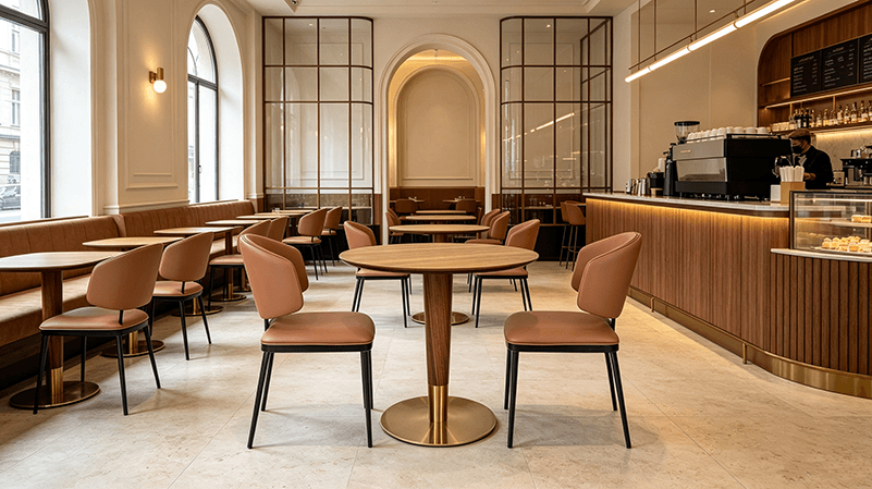 commercial restaurant dining tables