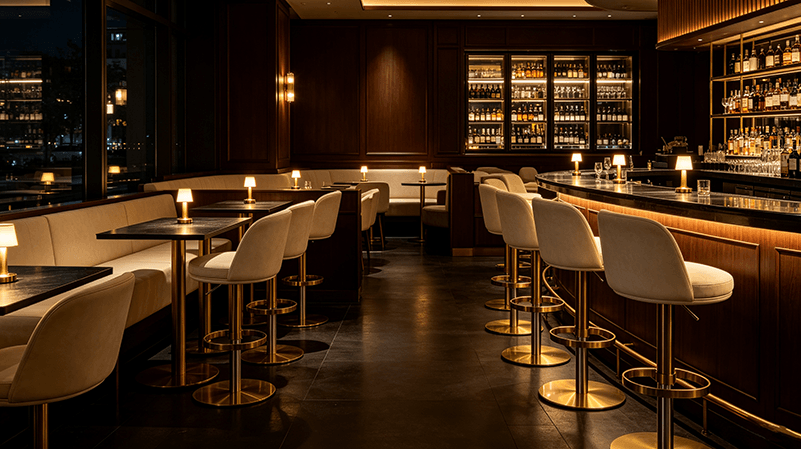 commercial bar stool