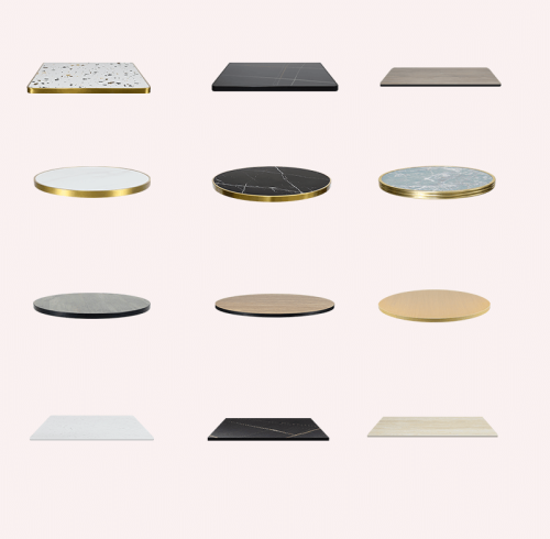 Sintered Stone vs Melamine vs HPL vs MDF — A Wholesale Buyer's Guide to Commercial Table Tops