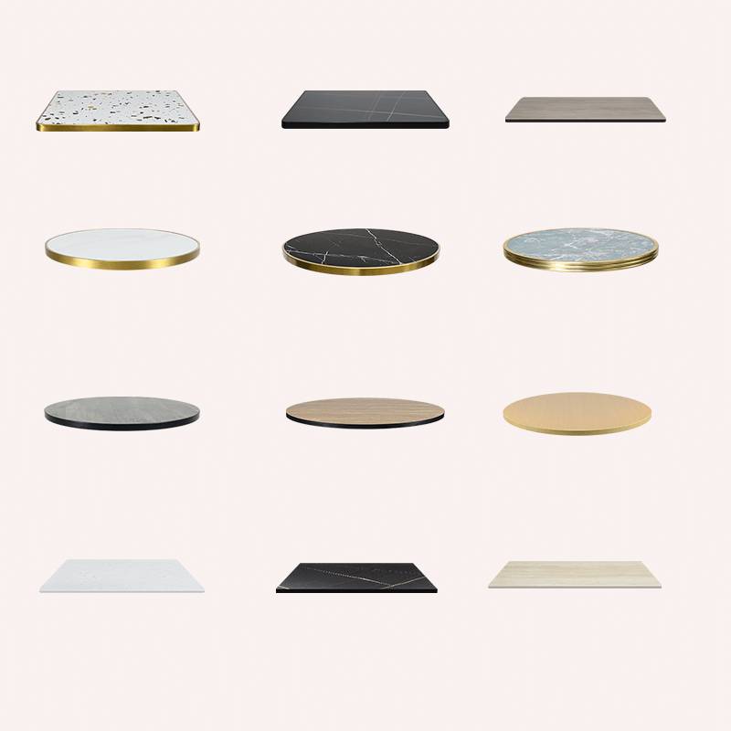 Sintered Stone vs Melamine vs HPL vs MDF — A Wholesale Buyer's Guide to Commercial Table Tops
