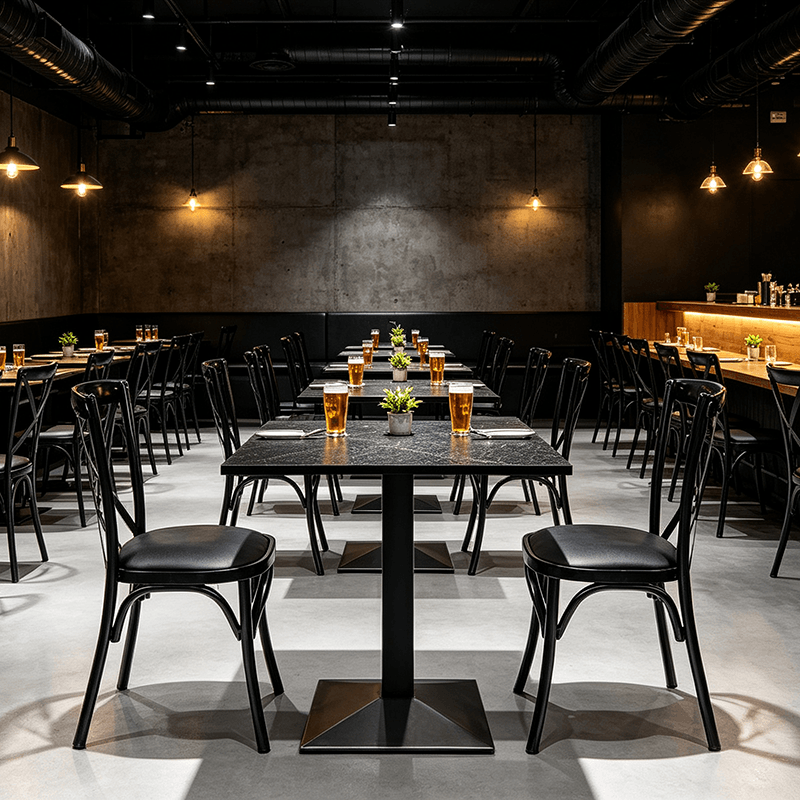Commercial Metal Dining Chairs Wholesale: How to Specify and Source Stackable Chairs for Restaurants and Hotels