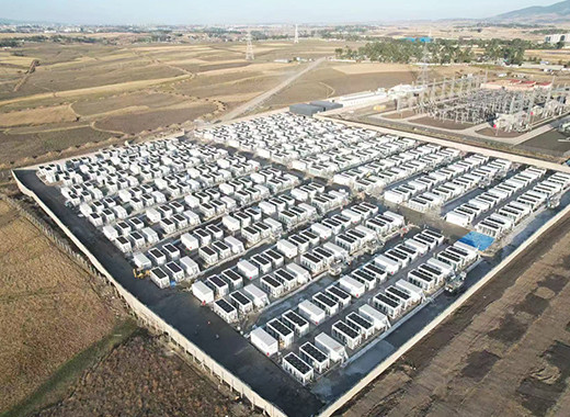 Containers installed and running on a prepared site