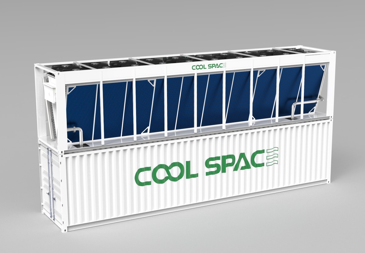 CoolSpace modular data center container render