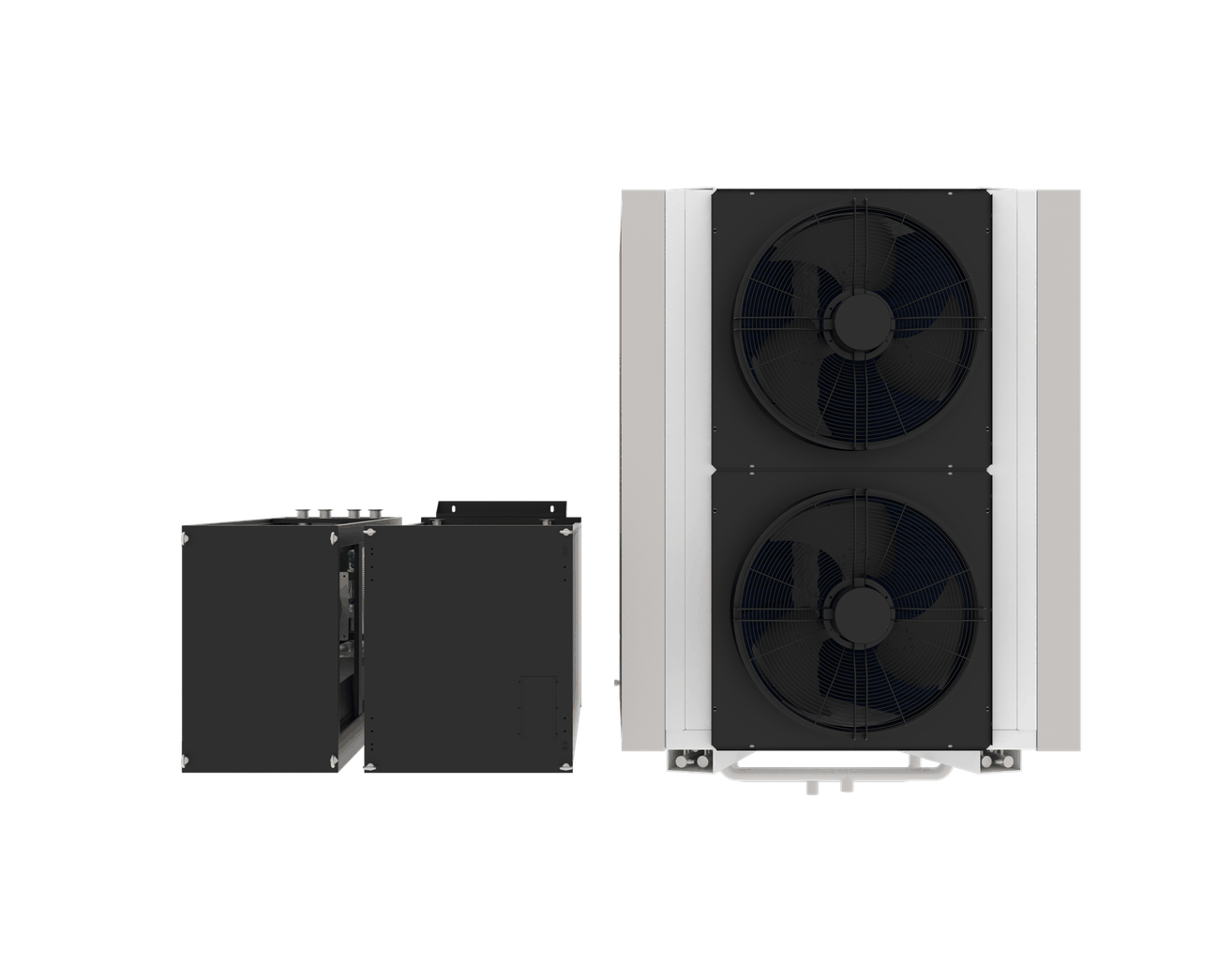 SR 20-M - top view showing high-capacity cooling fans