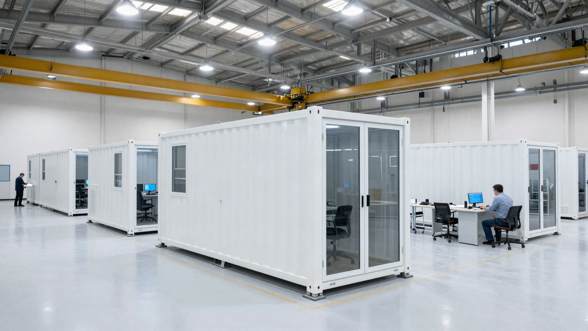 CoolSpace factory integration and prefabrication facility