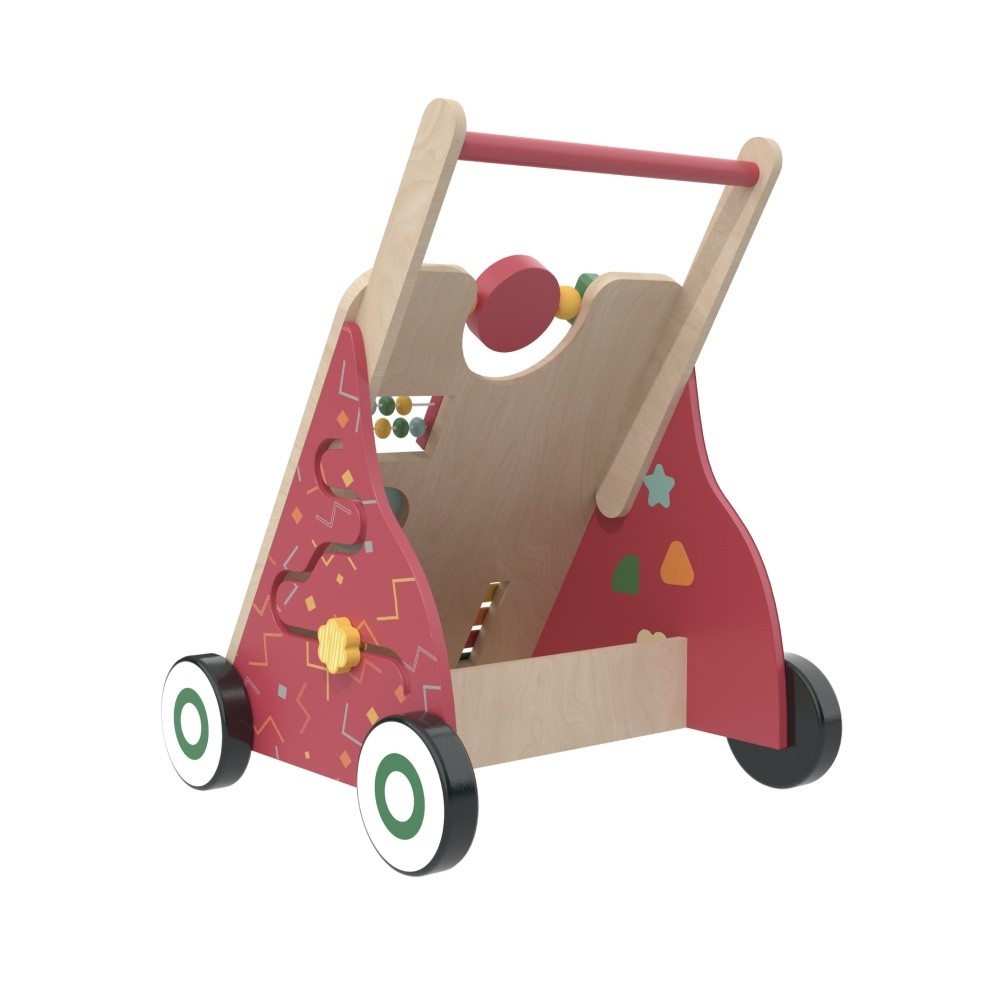 Wooden Ride Rear View