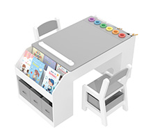Wooden study desk