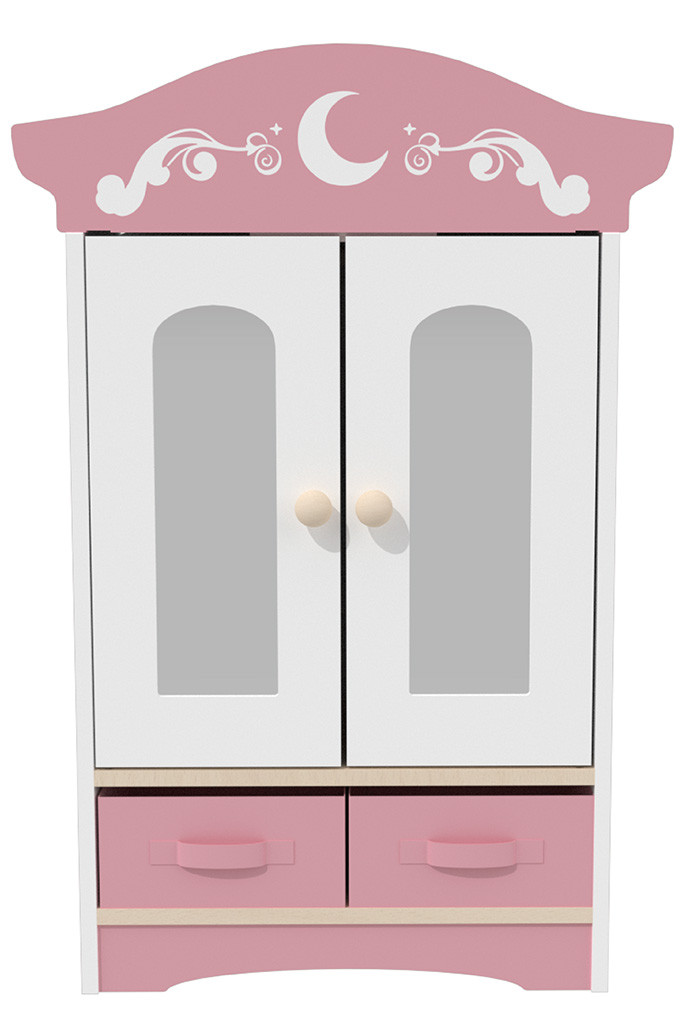 Two young girls playing together with a dollhouse, sharing imaginative pretend play