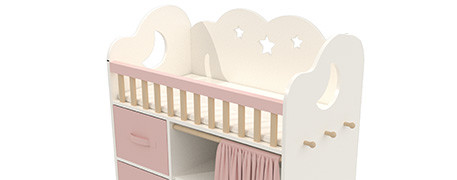 Toddler bedroom scene