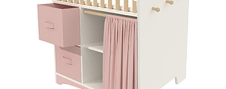 Storage cabinet close-up