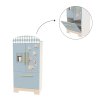 Custom Nordic Ice Cream Wooden Kids Simulation Fridge - Pretend Play Kitchen Toy 96cm