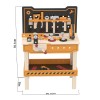 Custom  Wooden Tool Bench Kids Simulation STEM Tool Workbench Playset