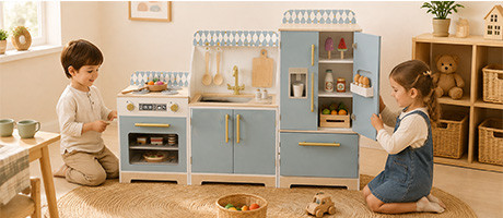 Complete kitchen play set